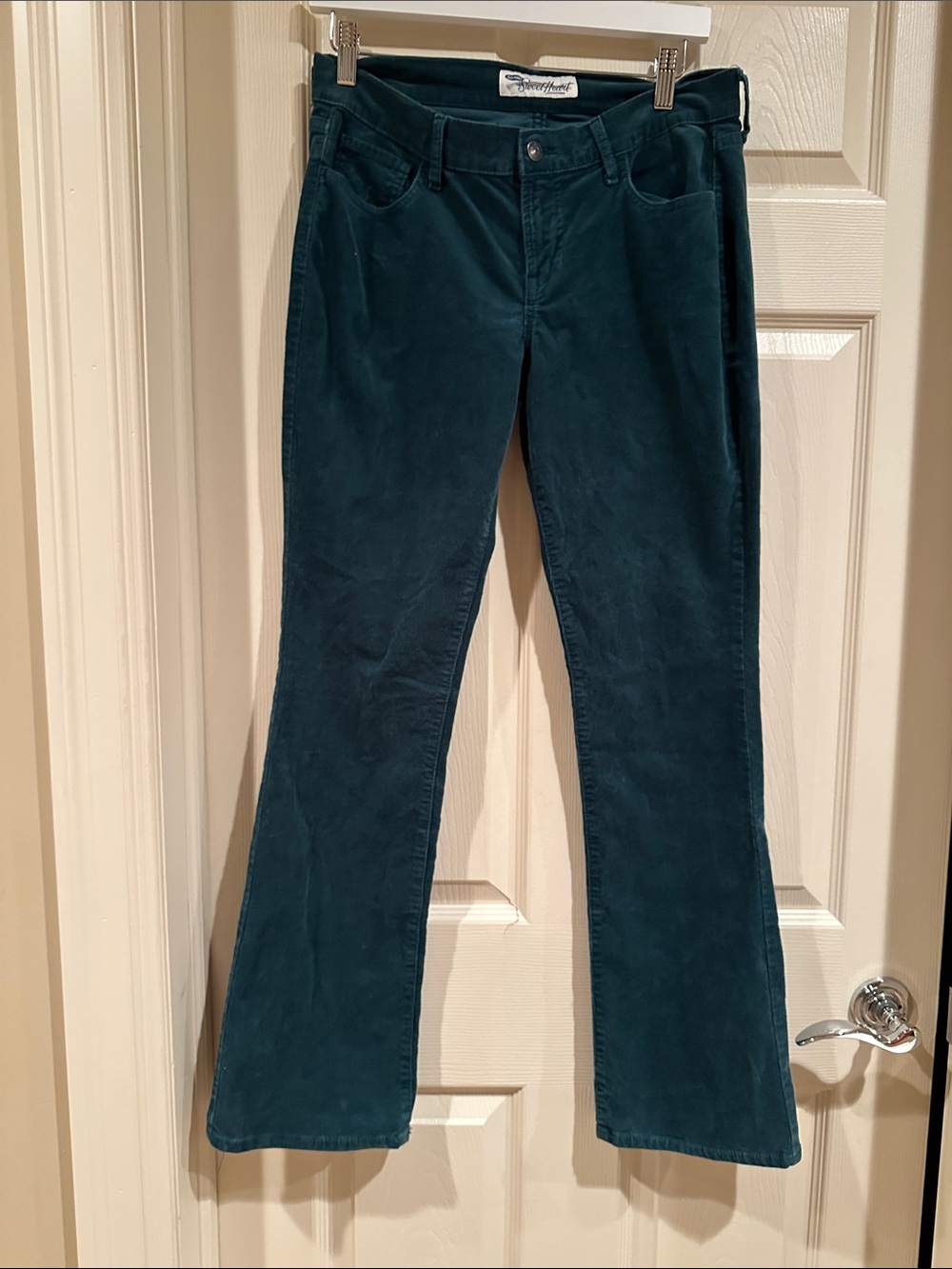Old Navy Teal Corduroy Bootcut Pants